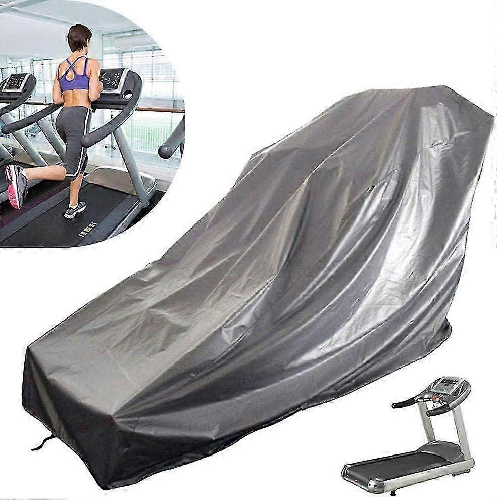 Treadmill cover for outside use, waterproof and dustproof folding design