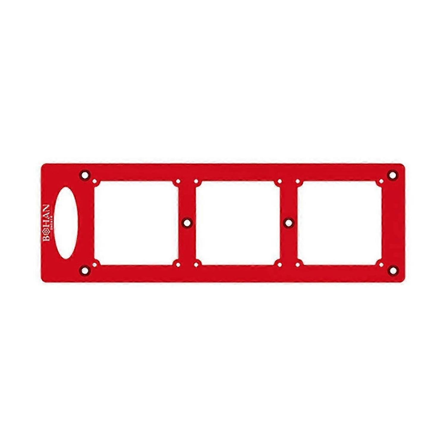 Switch Socket Bottom 86 Caja Plantilla de trazado ranurada Herramienta B