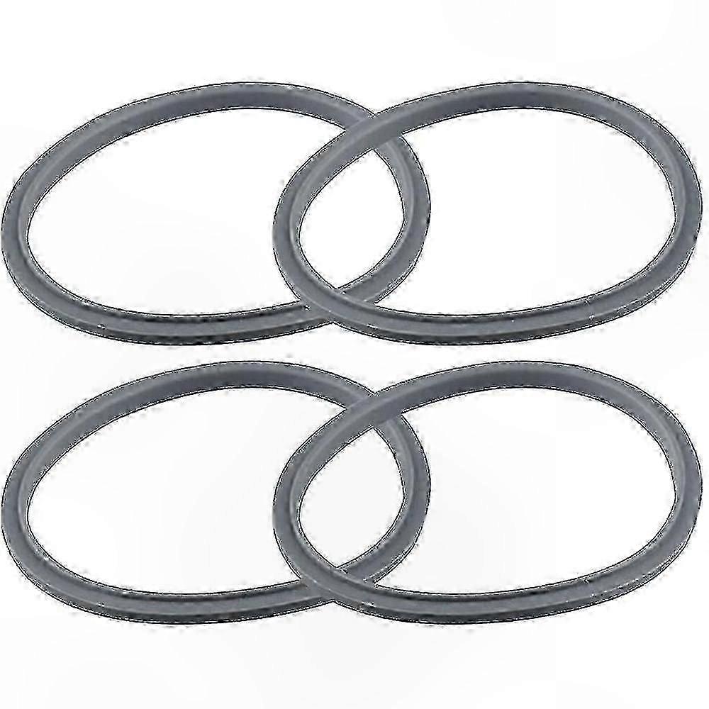 Gray Replacement Gaskets 4-Pack for 600w and 900w Blenders-Compatible with Multiple Models Edition 0724