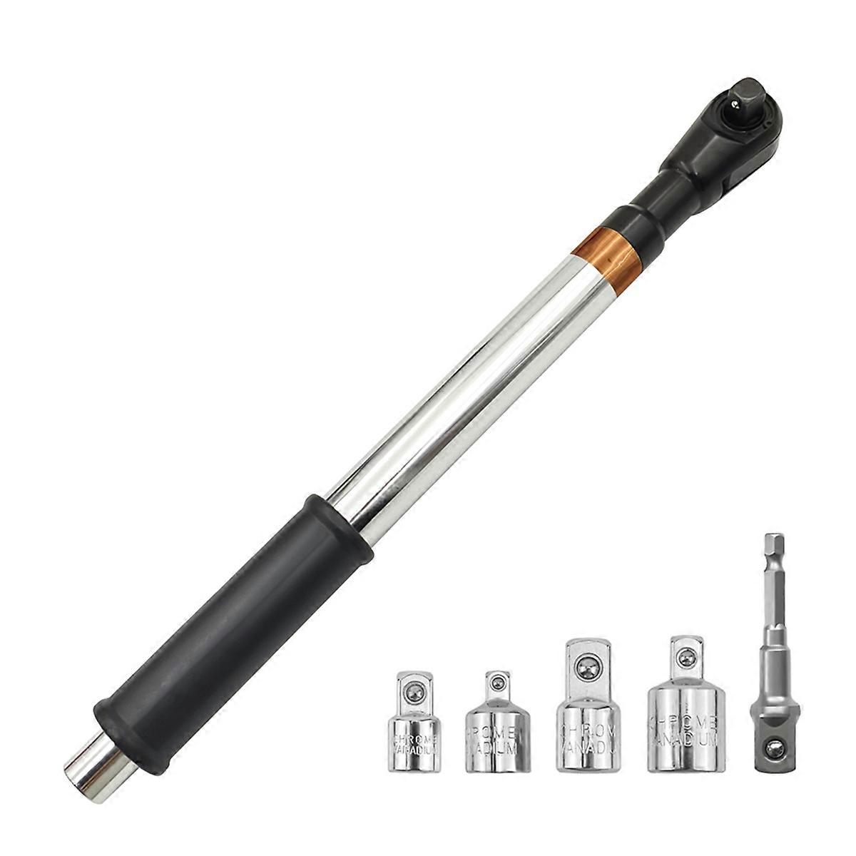 Offset Extension Wrench Impact, 1/2inch Drive, High Torque, Slim Design for Tight Spaces, Quick Change Adapter