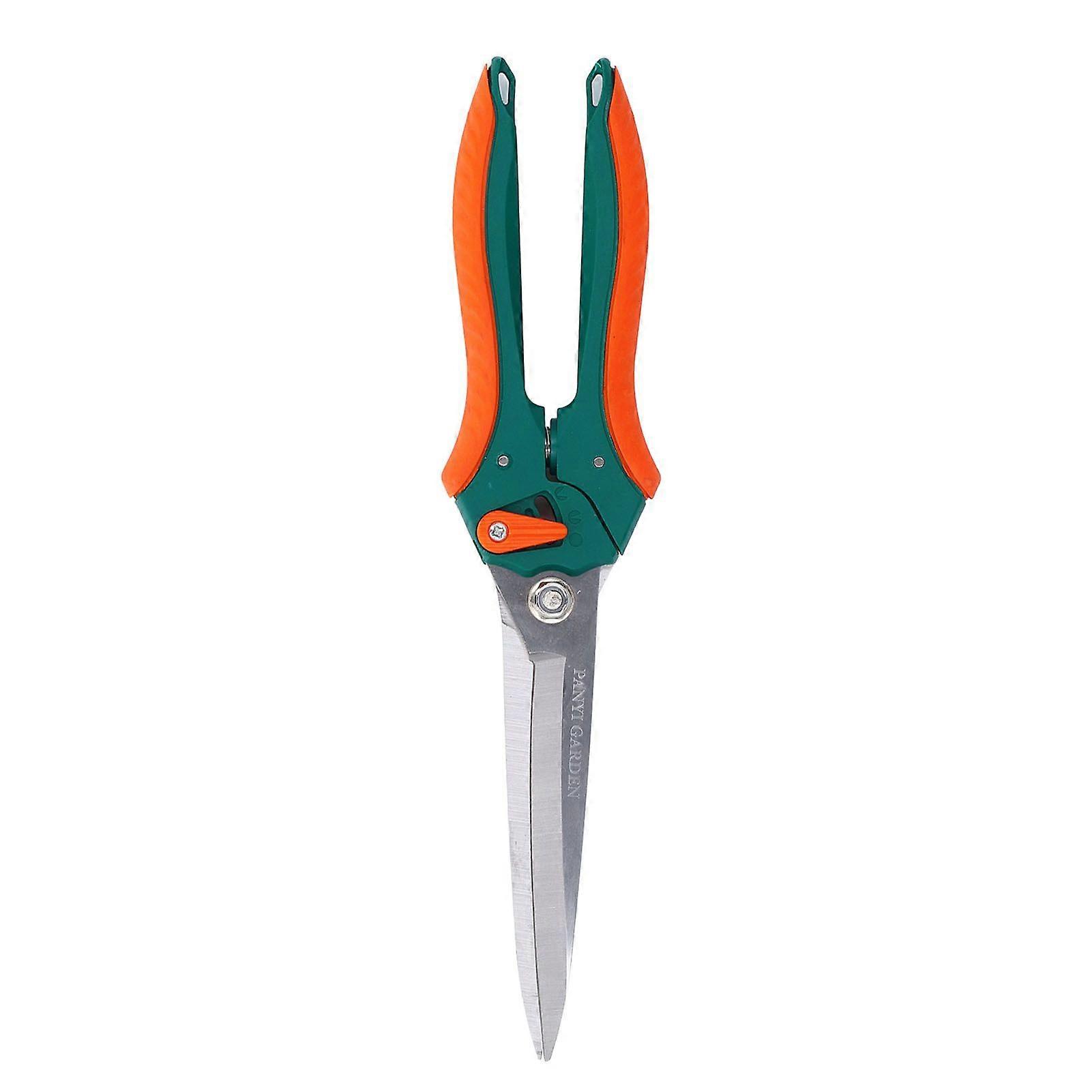 Long Nose Pruner Branch Pruning Shears Rubber Handle Plants Trimming Scissors for Home Garden Use