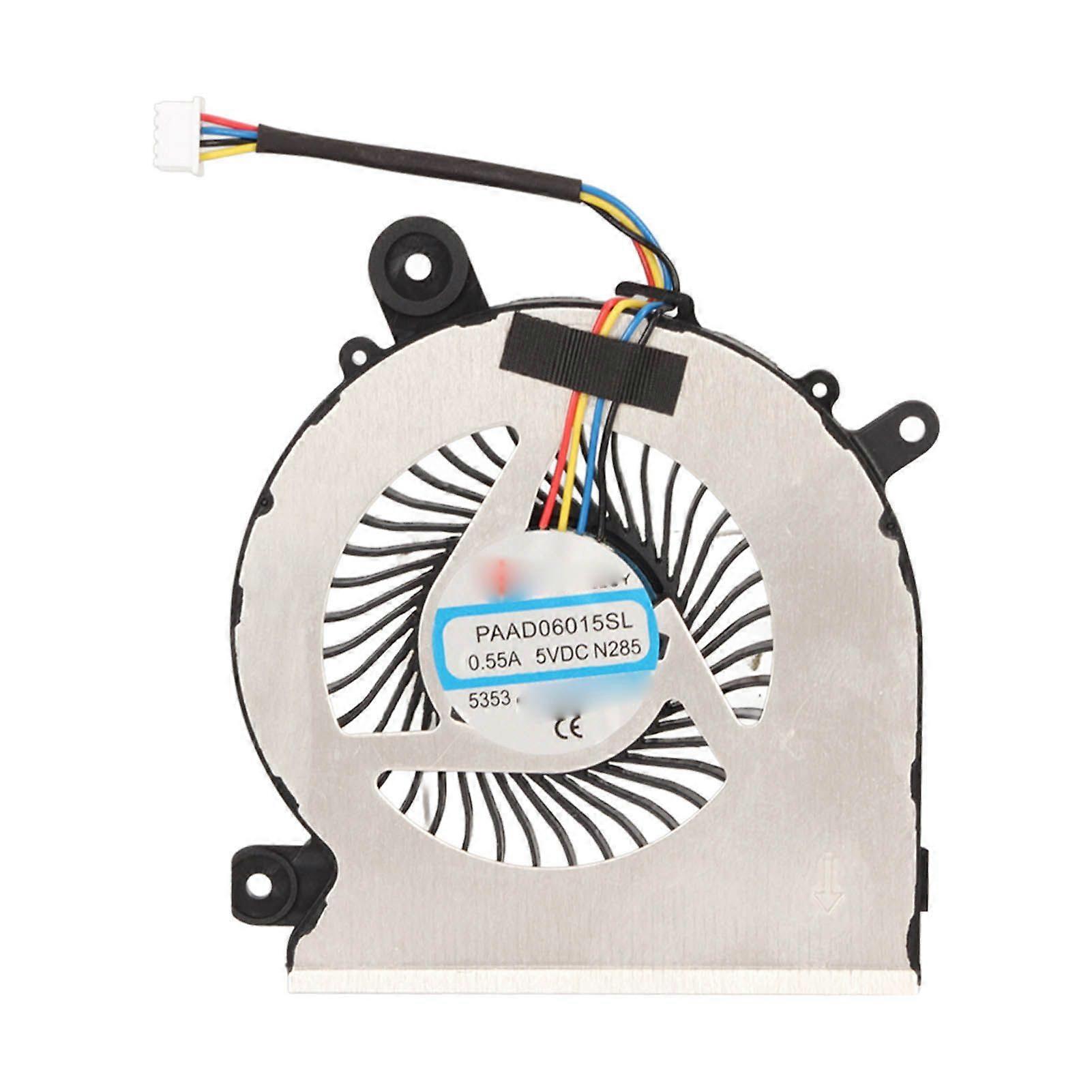 Laptop Cooling Fan Replacement 4 Pin Power Connector Compatible for MSI GF76 GF66 GL66 MS 1581 Laptop GPU Cooling Fan