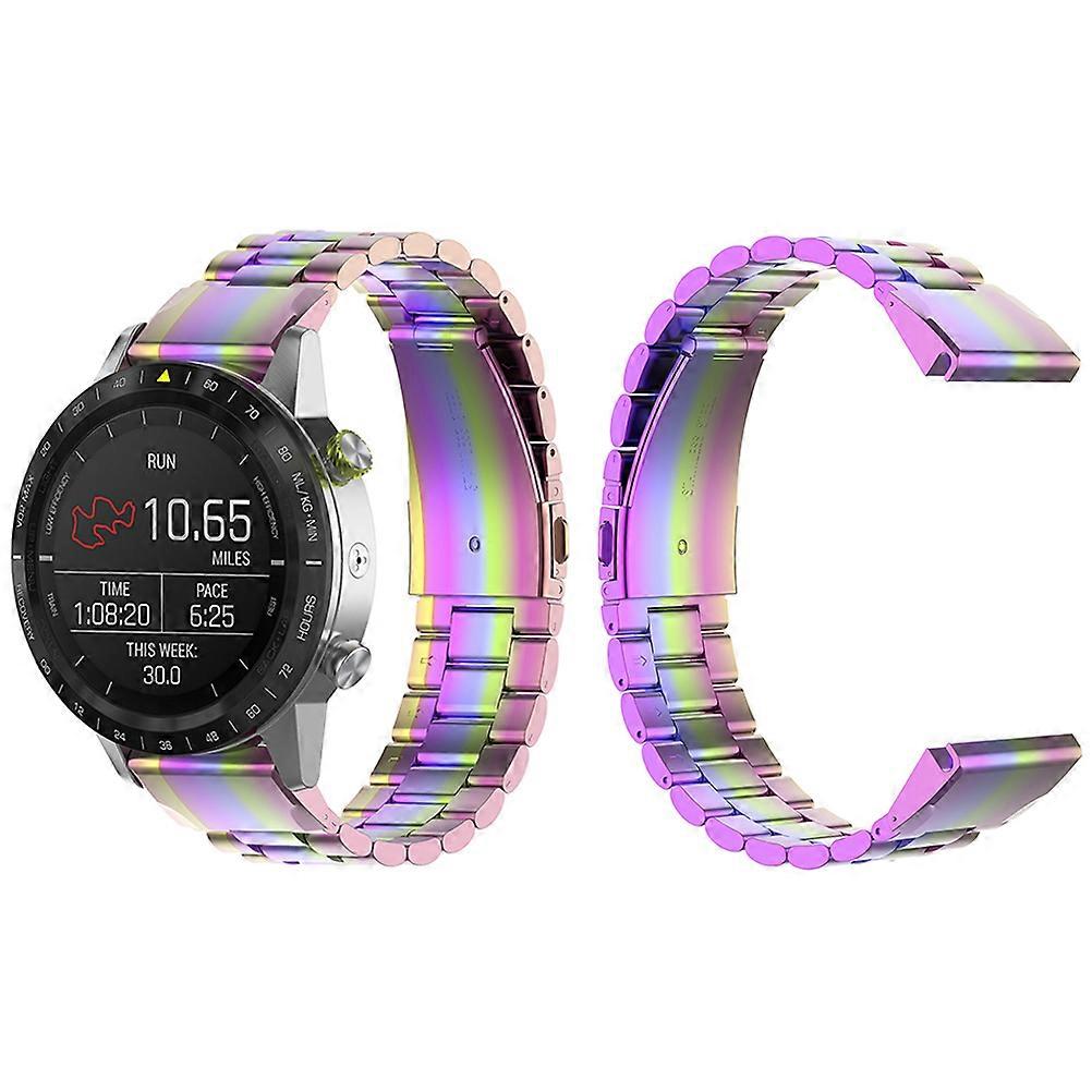 Stainless Steel Watch Strap Compatible for Huawei for Wearing Use Colorful Design