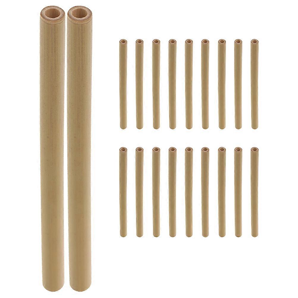 Bamboo Mason Bee Tubes for Crop Pollination 80Pcs Honeycomb Tubes