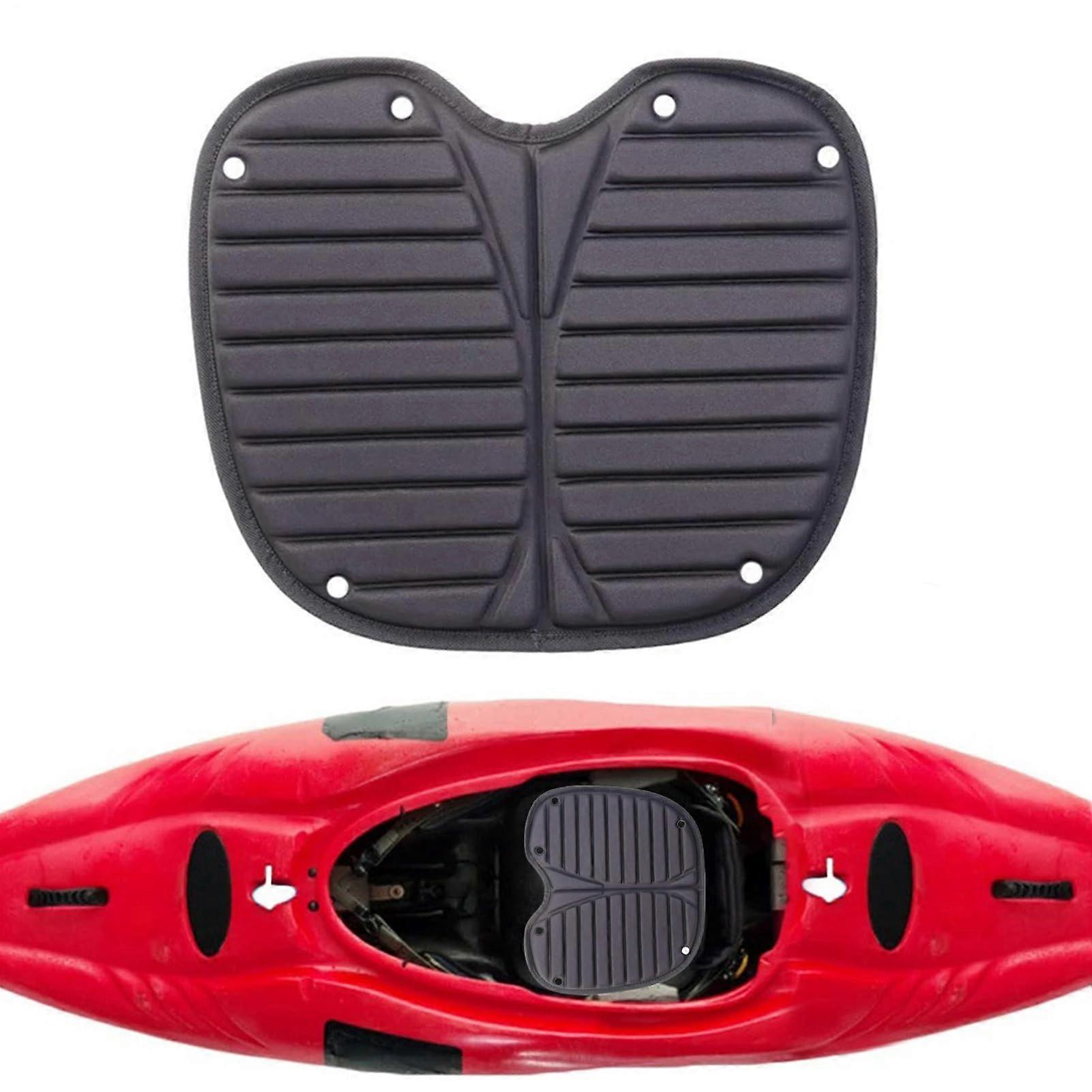 Portable Kayak Seat Cushion For Kayaks And Canoes, NonSlip, Waterproof, Lightweight, Removable Boat Pad, 12.8 x 14.57 In