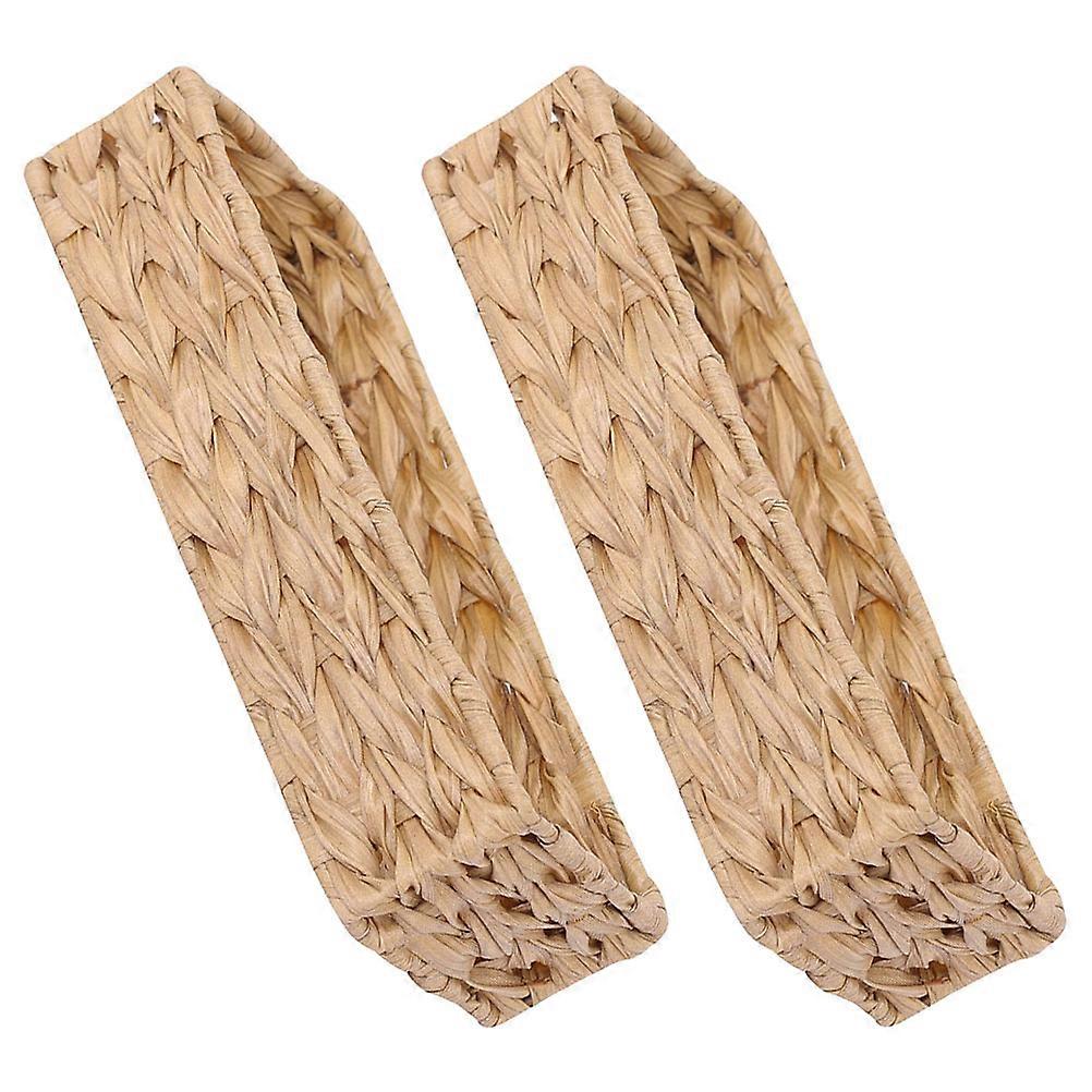 Storage Basket for Decor 2Pcs Woven Sundries Organizer