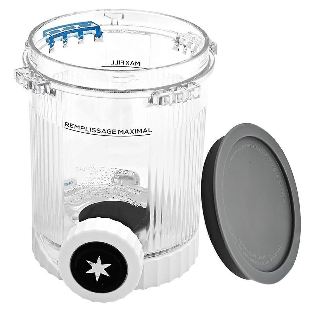 Ice Cream Jar Replacement Storage Jar Creami Swirl Pint Containers Compatible with NC700