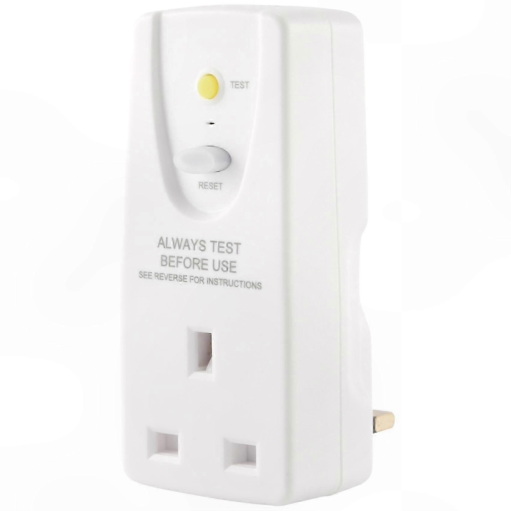 13A GFCI Leakage Protection Plug with RCD Socket for Home Circuit Safety