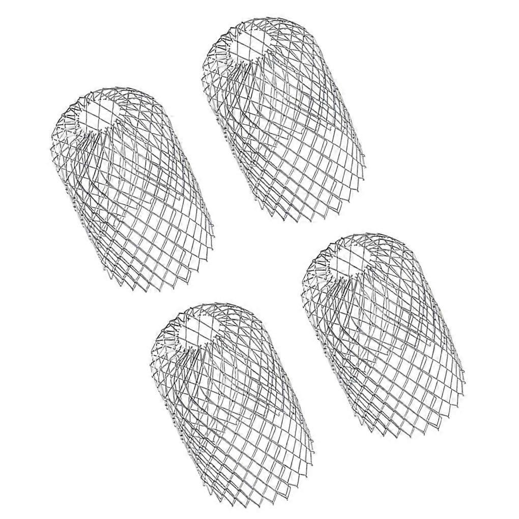 4x Adjustable Size Aluminum Gutter Guard For Drain Filter Filter Strainer Cover Durable Material Drain Filter Cover