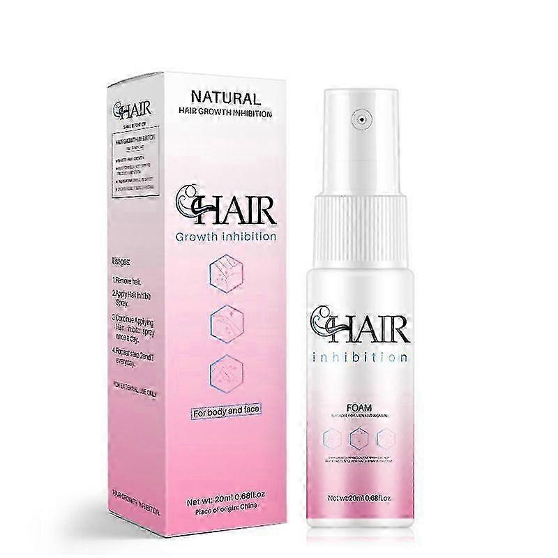 Sprej proti růstu chloupků, přírodní sérum na odstranění chloupků, zpomaluje růst chloupků. Použití na nohy, oblast bikin, paže a obličej.