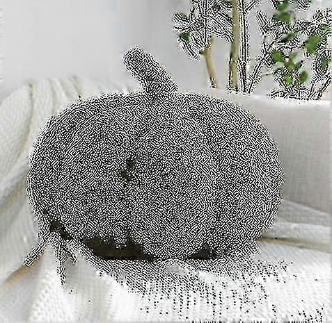 Cosy pumpkin plush cushion for bed
