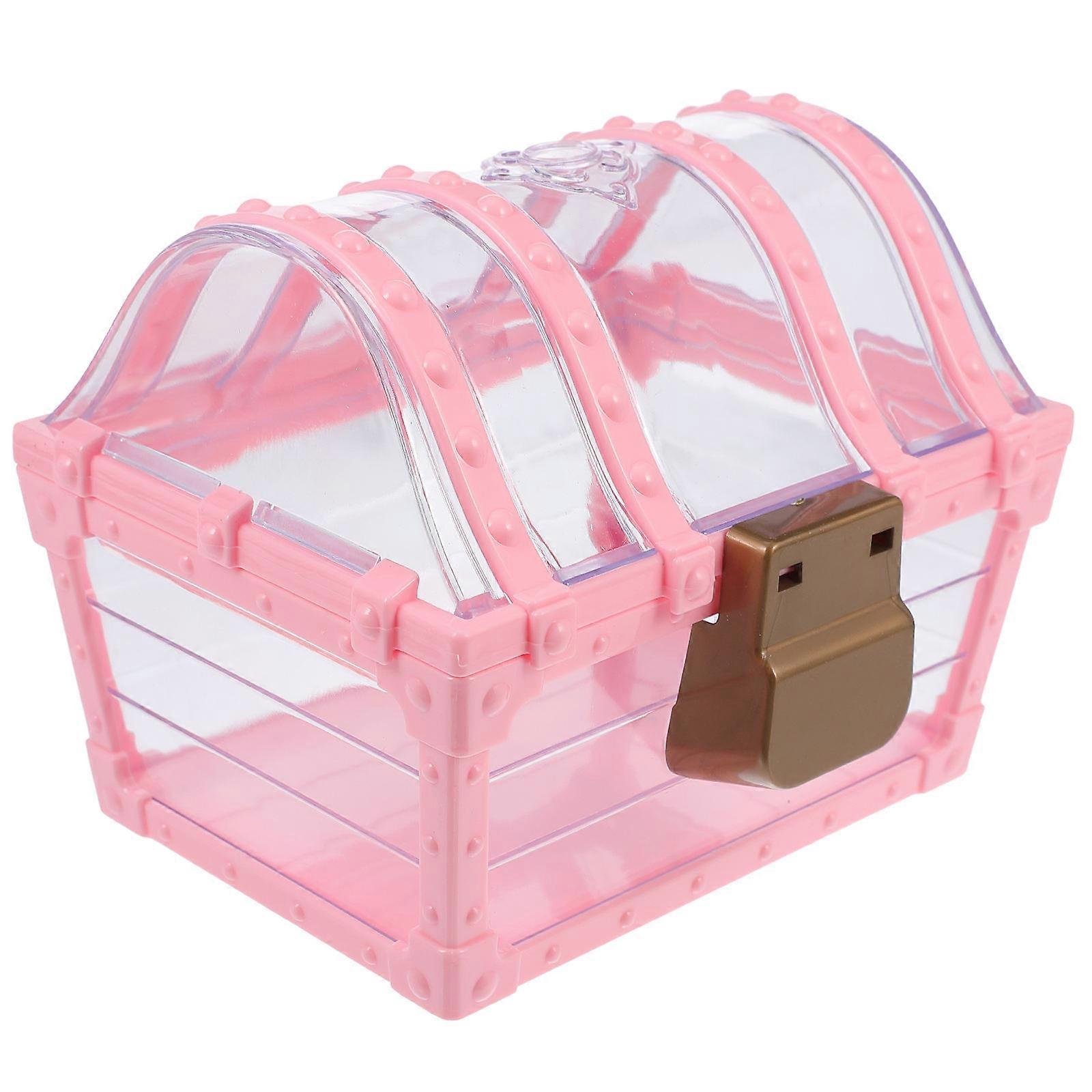 Jewelry Storage Box with Lock for Children 1Set