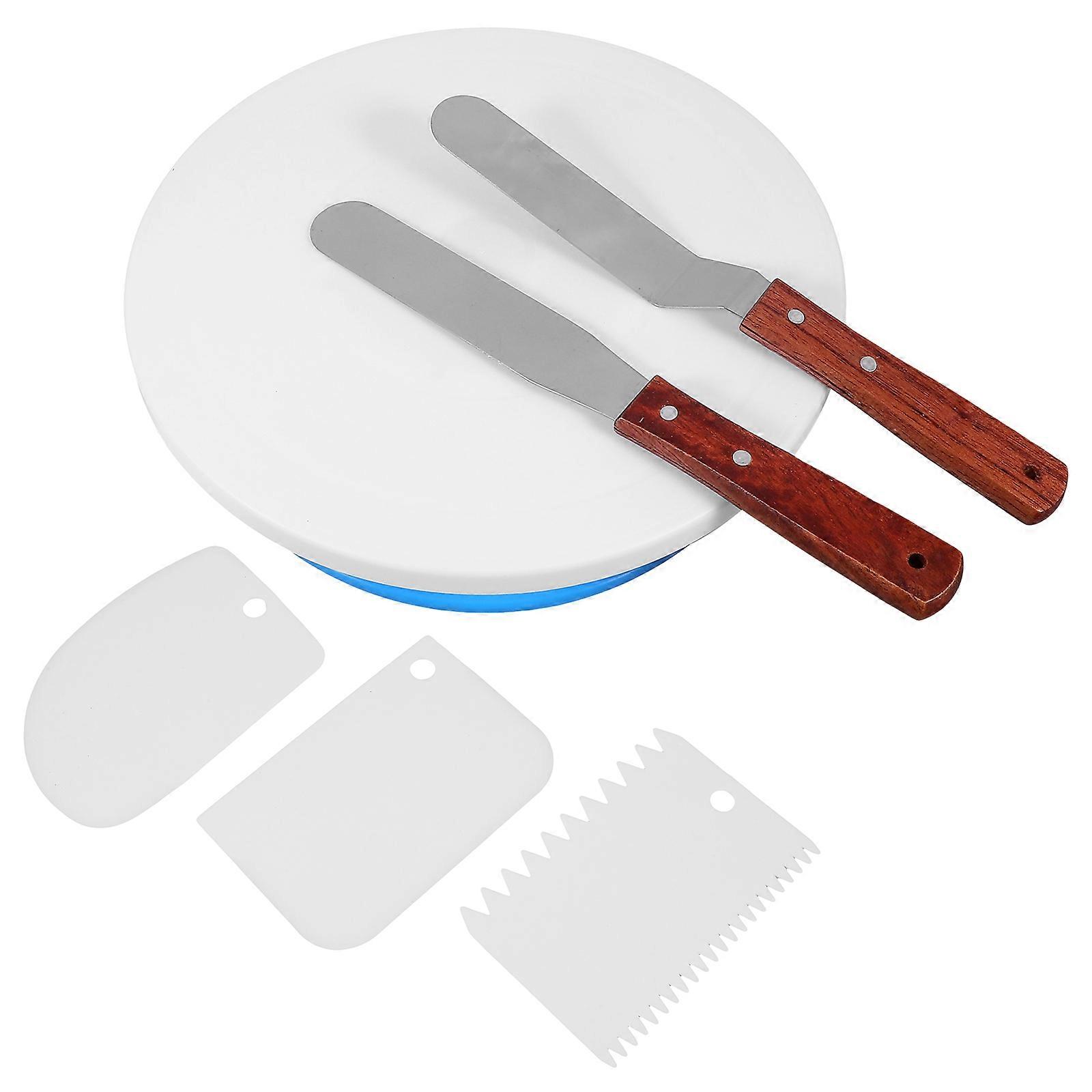 Rotating Cake Turntable for Decorating 3Sets Creative Cake Stand Platform