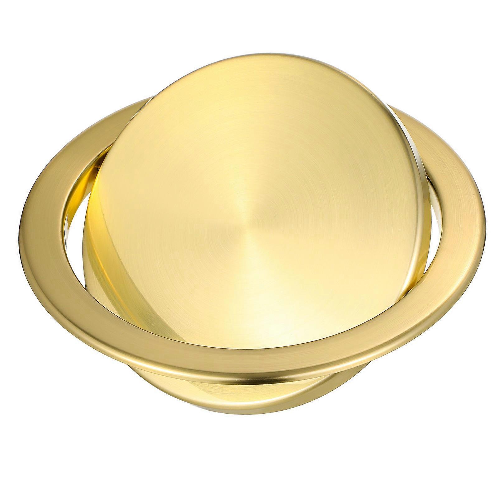 Tampa de lixeira redonda resistente à corrosão com aba giratória para banheiros 18,00 x 18,00 x 3,30 cm, 1 conjunto