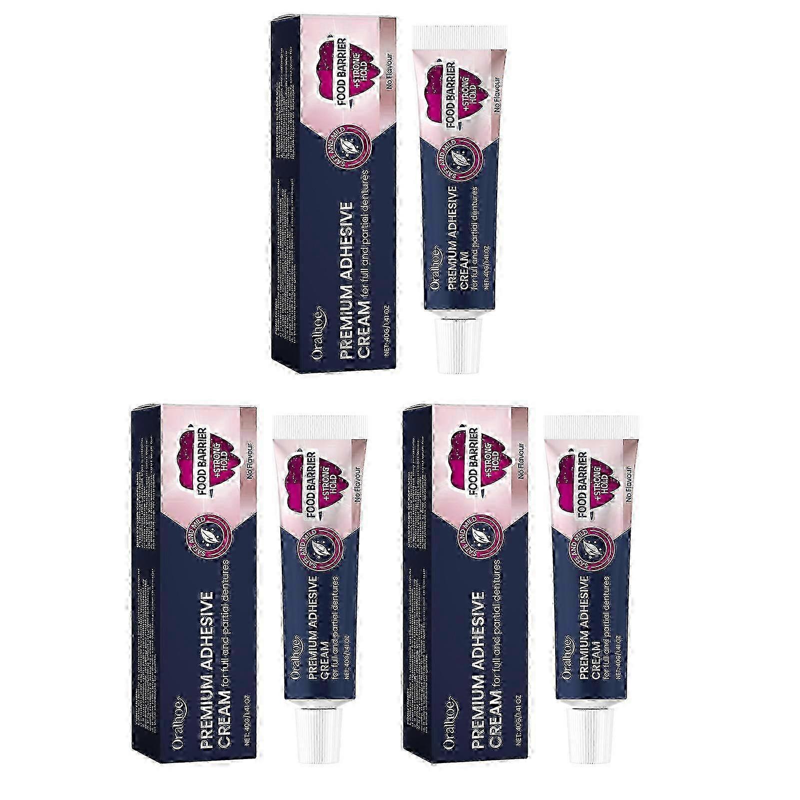 Secure Waterproof Denture Adhesive,Extra Strong Hold For Upper,Lower or Partials 2025