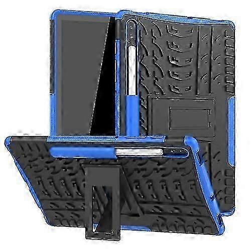 For Galaxy Tab S6 Tire Texture TPU + PC Shockproof Case with Holder