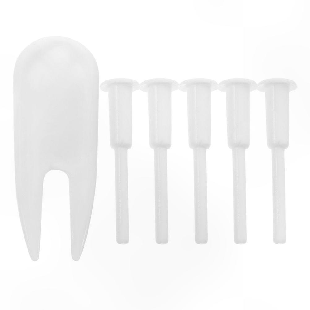 Utskiftingssett for treningsballplugg, yogaballluftpluggadapter for treningsball og oppblåsbar seng