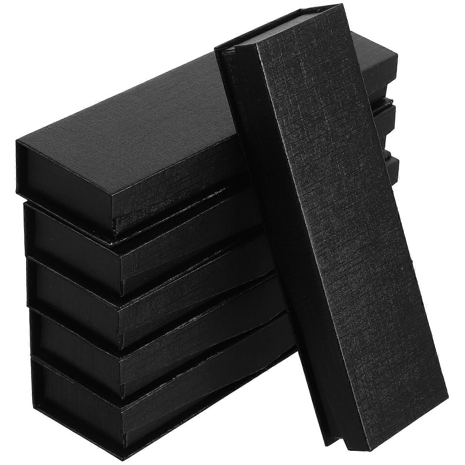 Pencil Case Pen Box for Home Use with 12Pcs Fork Spoon Chopsticks Black