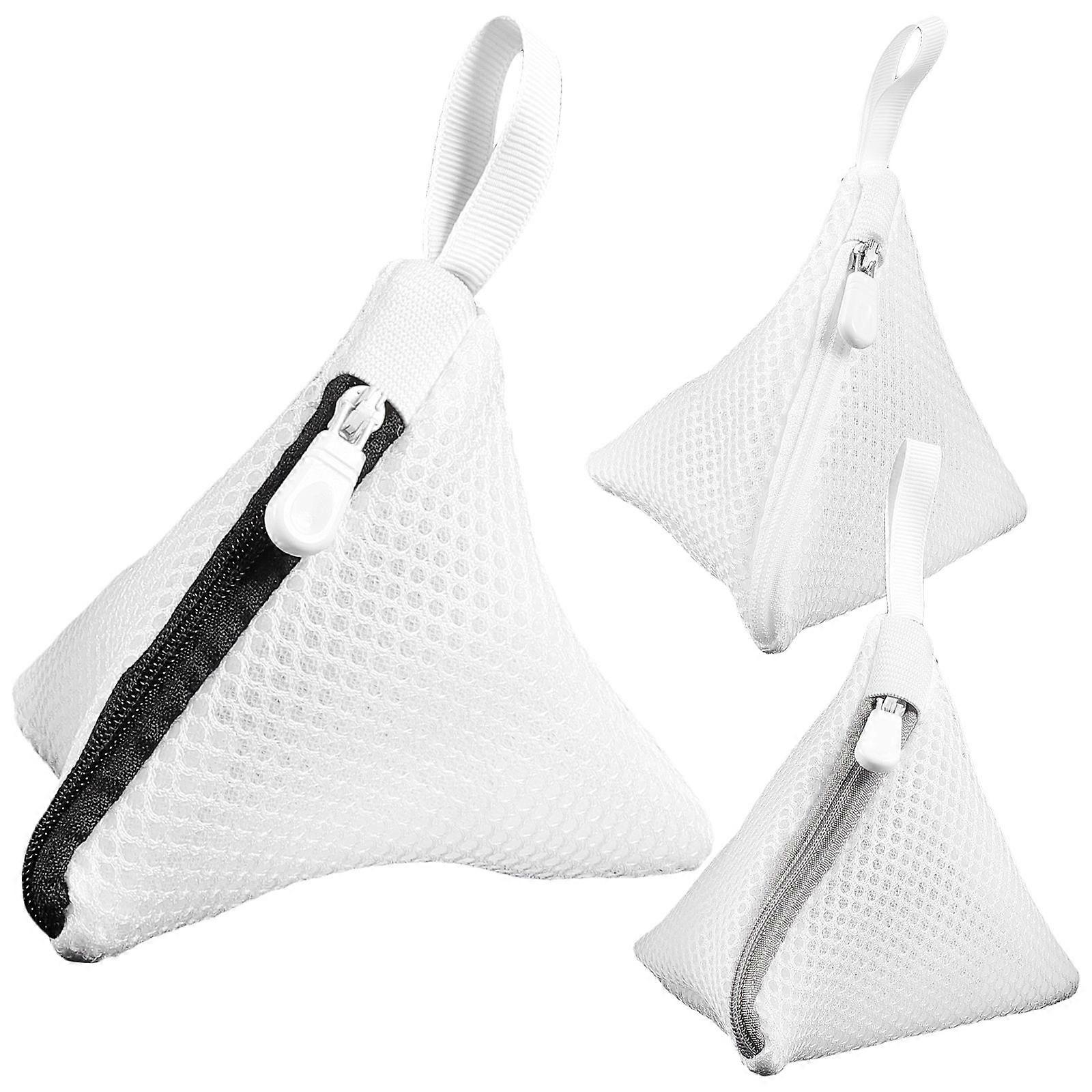 Assorted Color Mesh Laundry Bags Washing Bags for Storage 9Pcs Set