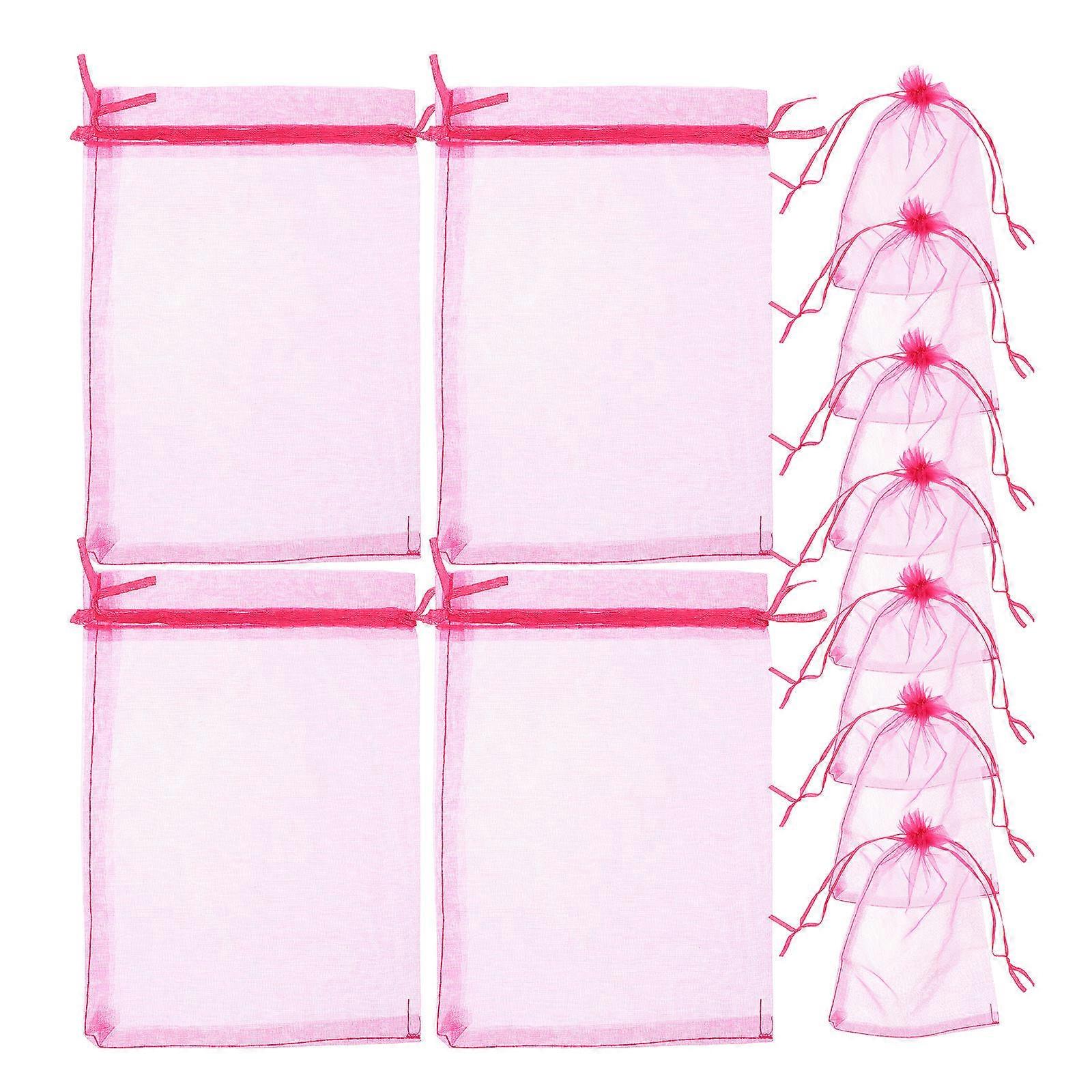 Small Mesh Gift Bags Mesh Drawstring Bags for Storage Use 500Pcs