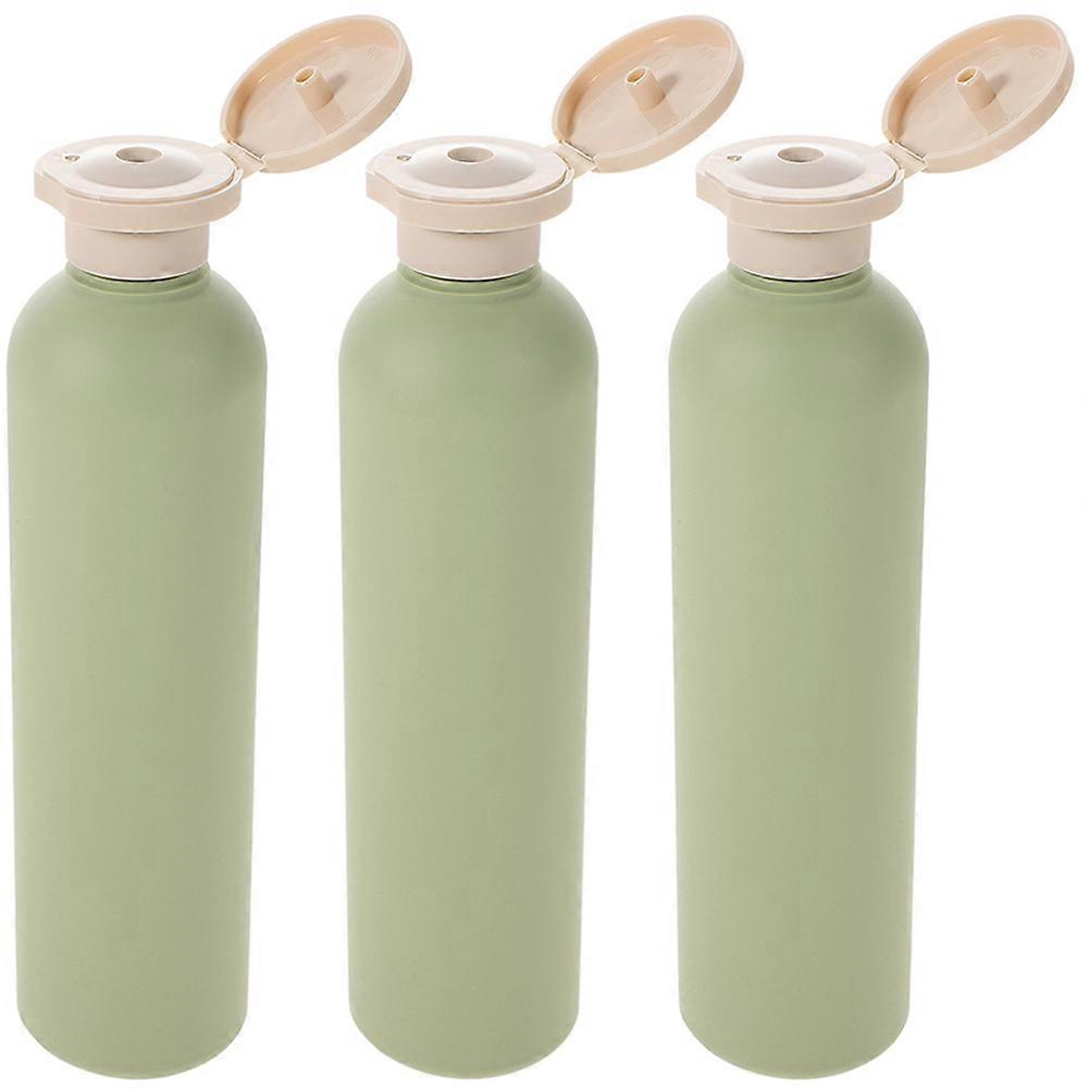 Travel Bottles Flip Cap 3Pcs Lotion Bottles for Storage Use