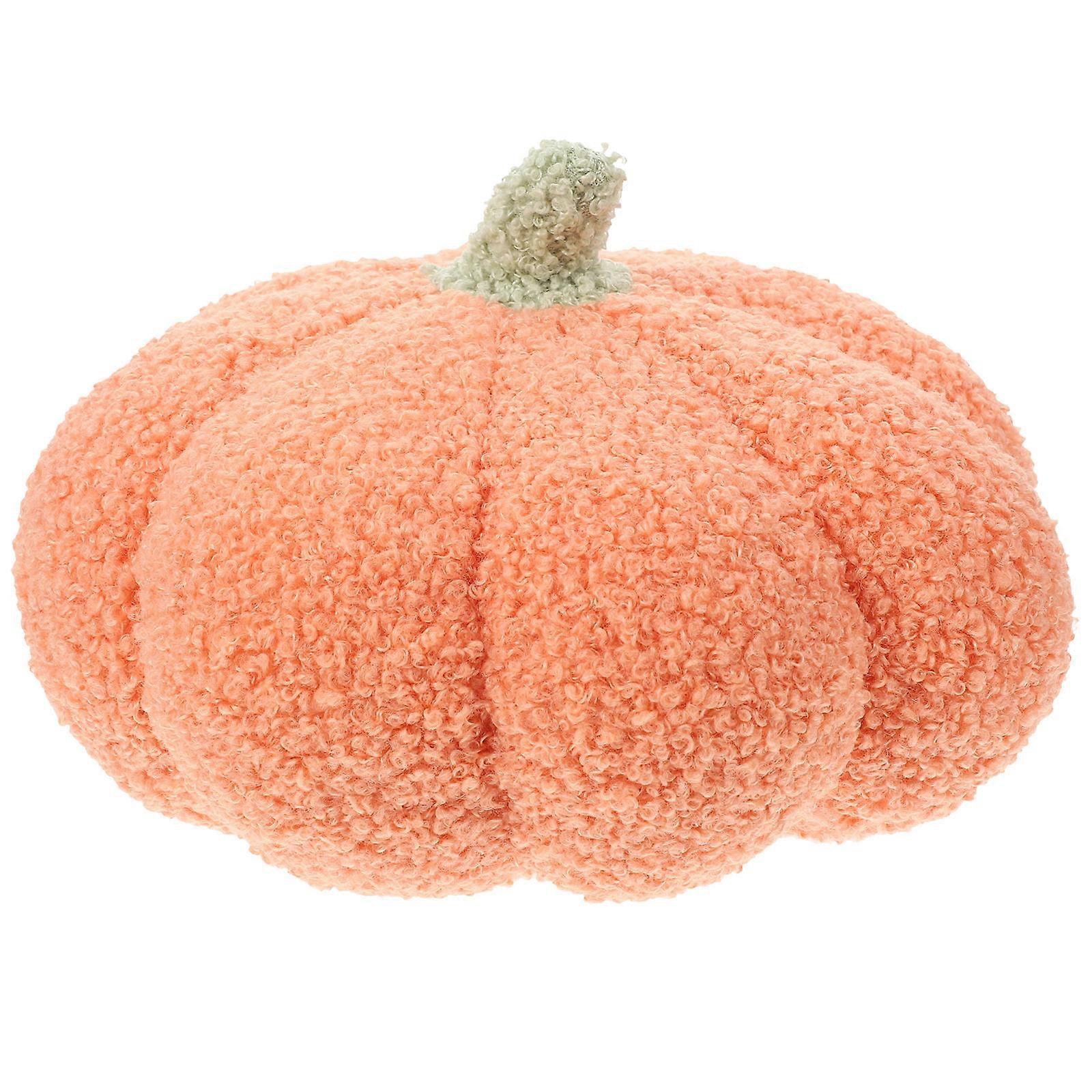 Pumpkin Plush Back Cushion for Home 4Pcs Pumpkin Shaped Throw Pillows