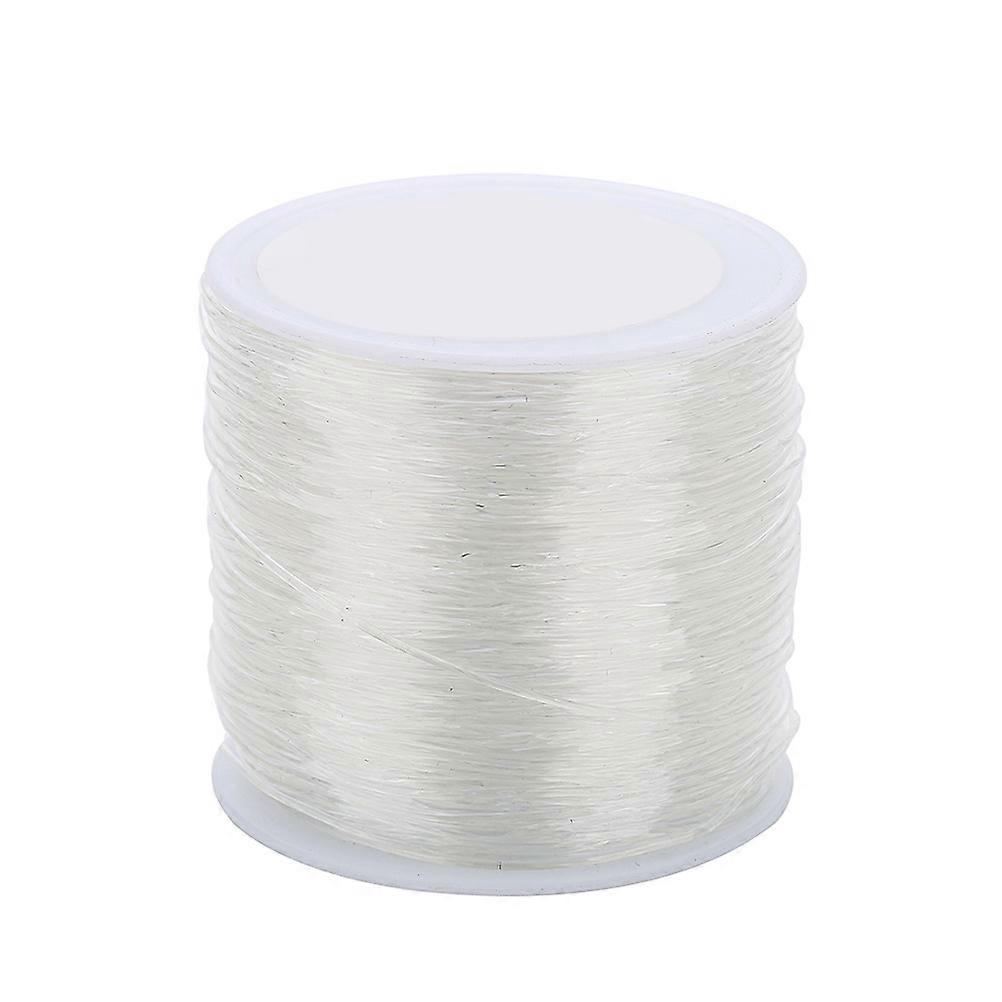 Elastic String Crystal Cord for Beading and Jewelry 3Pcs Transparent