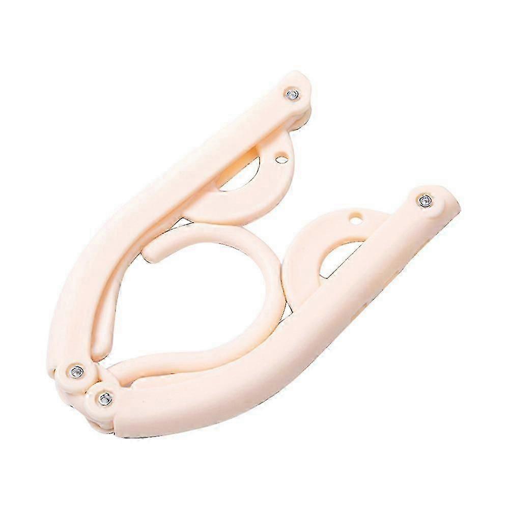 Multifunctional Plastic Hanger Travel Space Saving Foldable Hanger Creative Hang