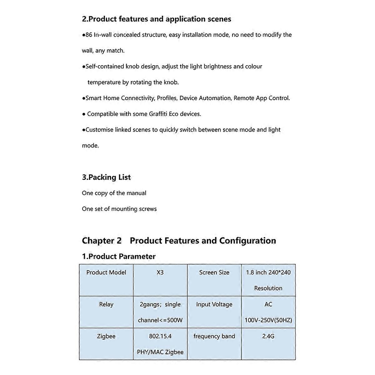 Tuya Zigbee Knopf Smart Dimming Switch Panel App Control C