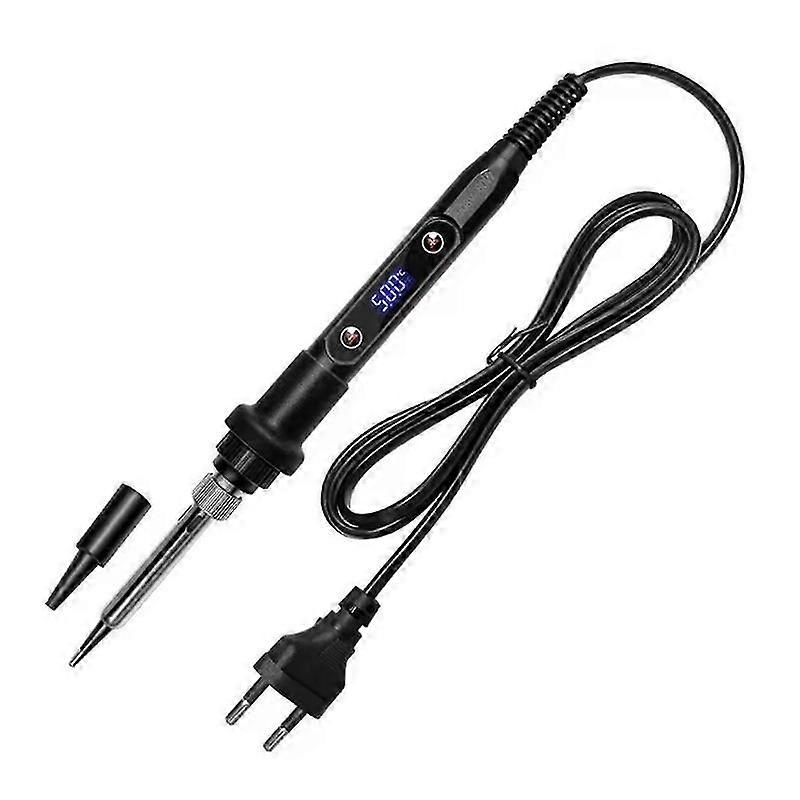 LED Digital Soldering Iron Set 80W 180℃-500℃ Adjustable Temperature LCD Welding Tools Ceramic Heater