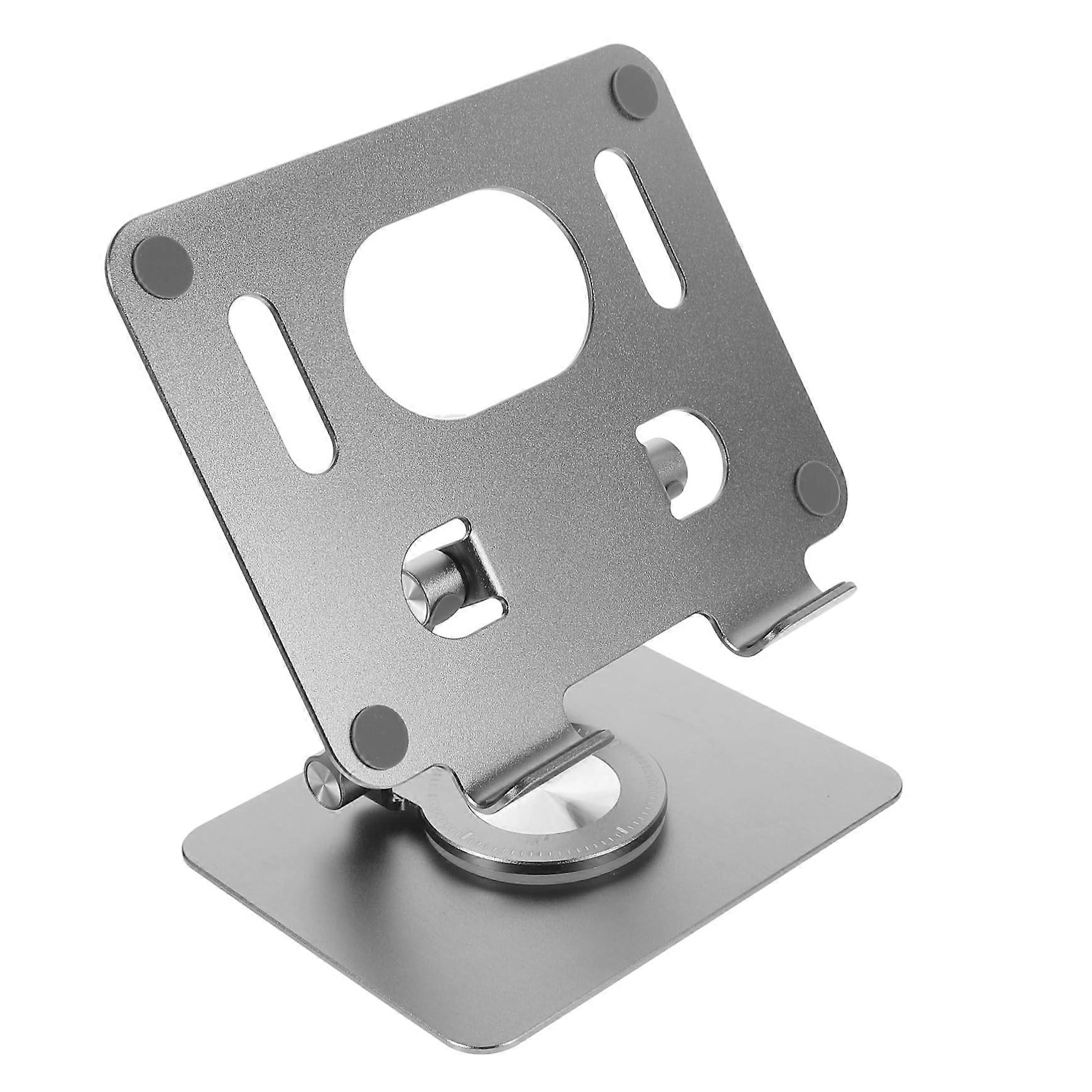 Adjustable Aluminum Tablet Stand Rotatable Desktop Holder Multi Angle Viewing Universal Tablet Compatibility