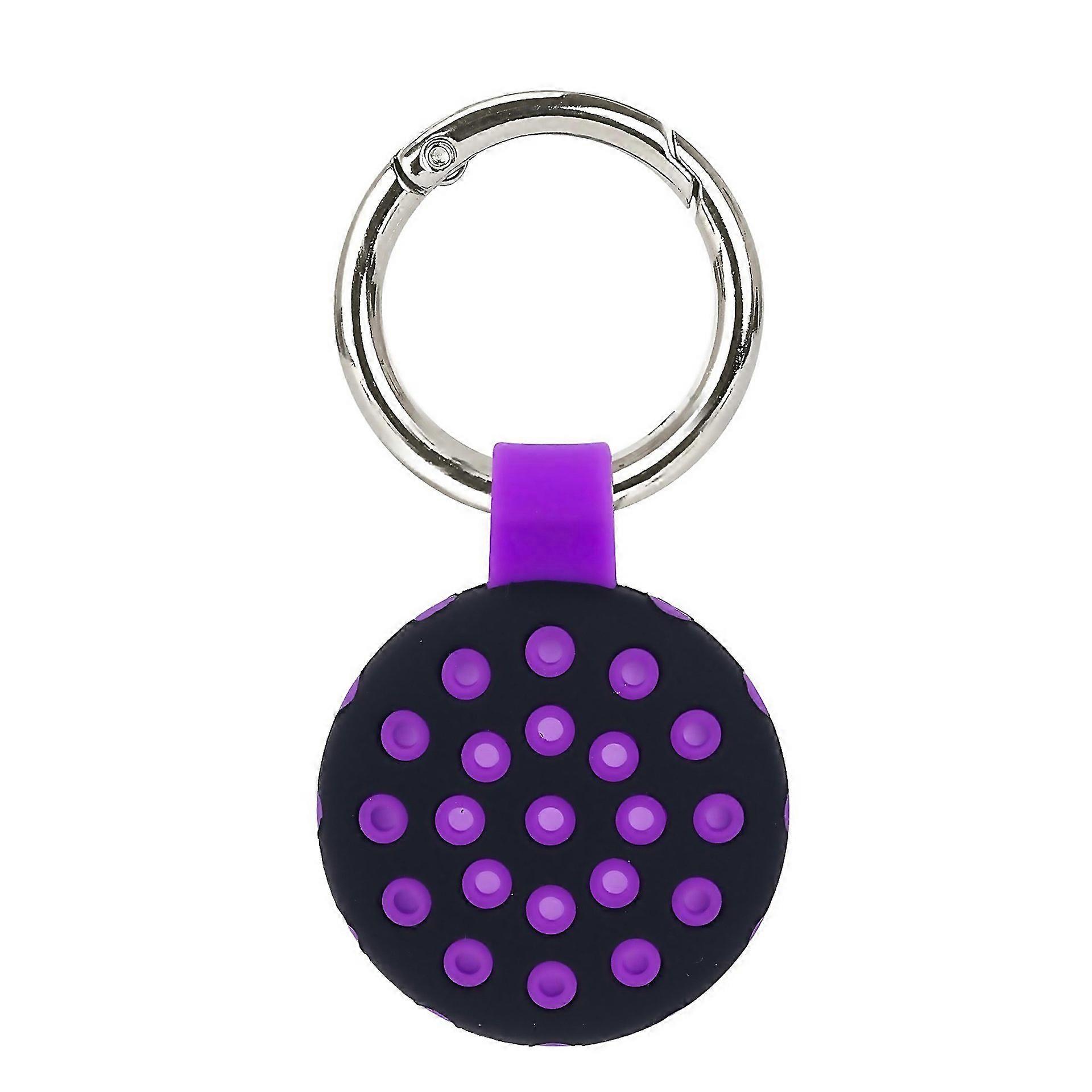 For Dot Antiscratch Shockproof Silicone Protective Cover Case With Keychain Hook Loop For Airtag Sui
