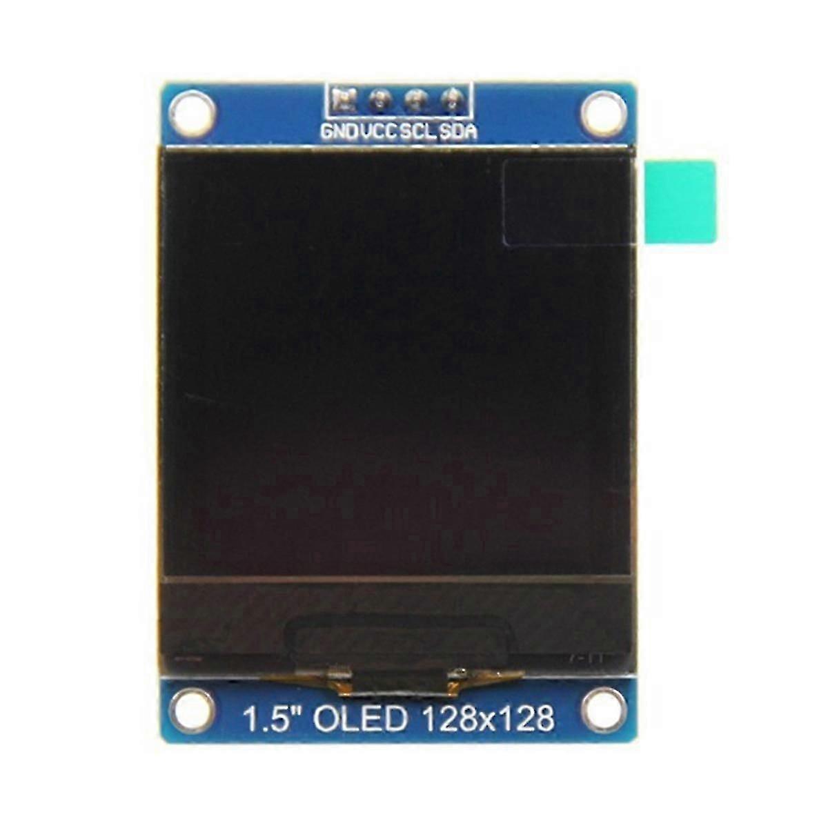1.5 Inch 4PIN OLED Display Screen Module SH1107 Drive IC 128x128 IIC I2C Interface for 51 STM32 P22101