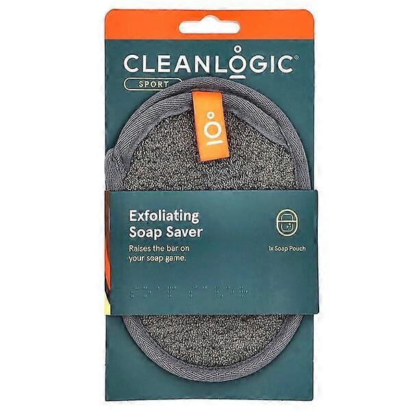 CleanLogic, Sport, Exfoliating Soap Saver, 1 Count