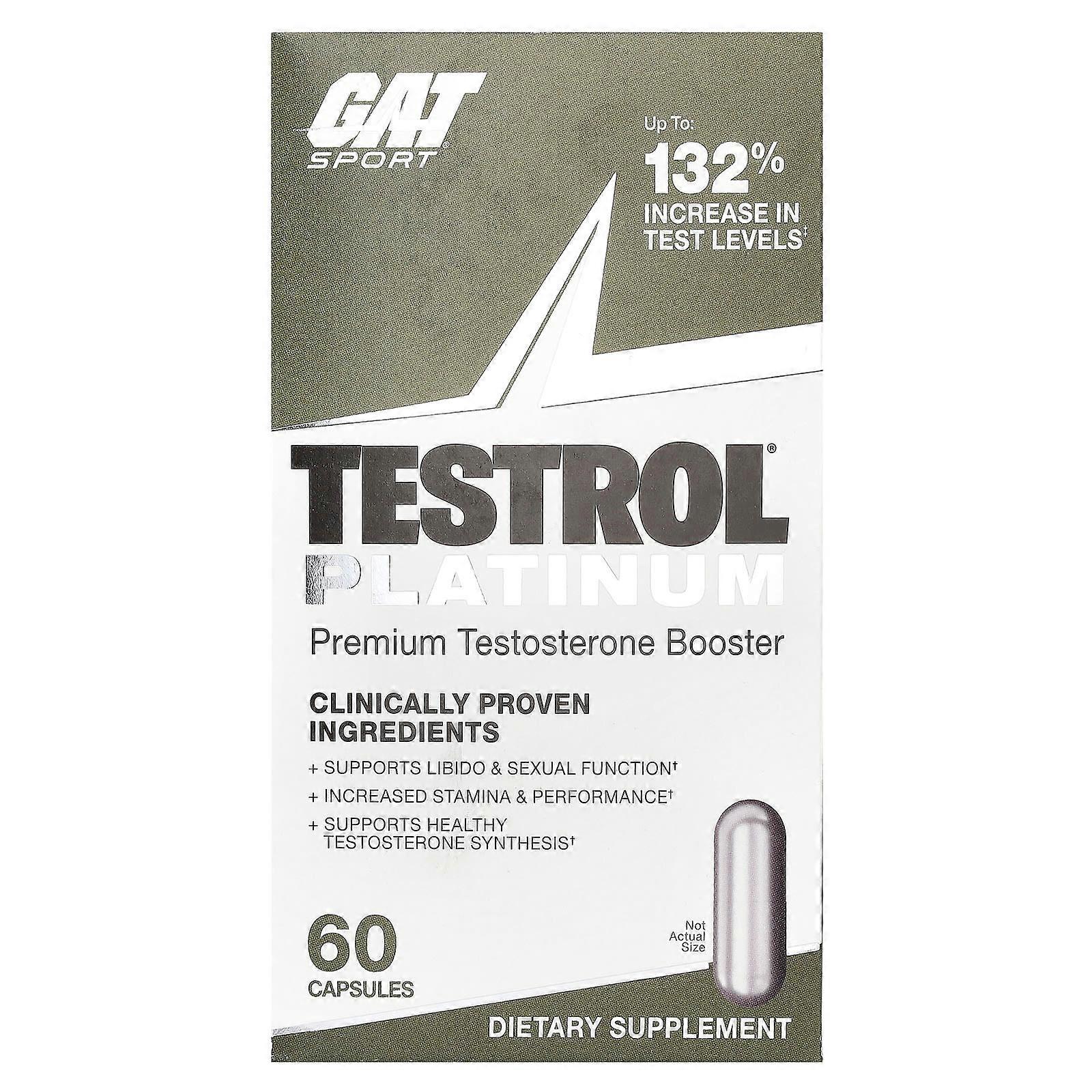 TestrolÃÂÃÂÃÂÃÂÃÂÃÂÃÂÃÂ¬ÃÂÃÂÃÂÃÂÃÂÃÂÃÂÃÂ Platinum, Premium Testosterone Booster, 60 Capsules