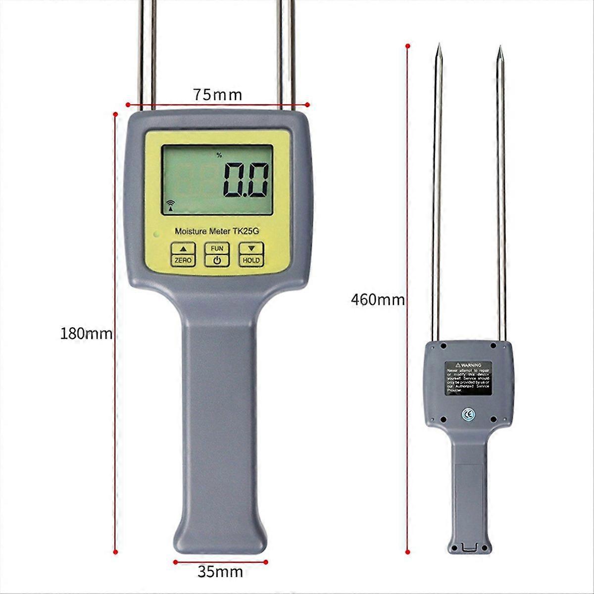 TK25G Professional Grain Moisture Meter Digital Humidity Tester