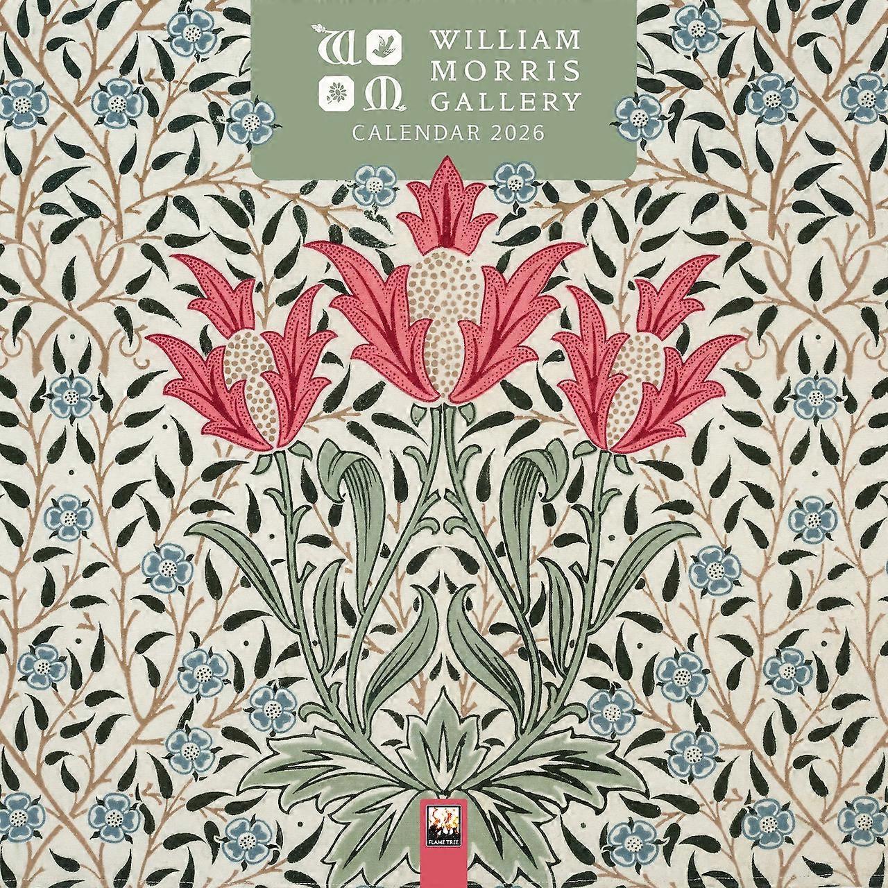 Flame Tree William Morris Gallery Calendar 2026