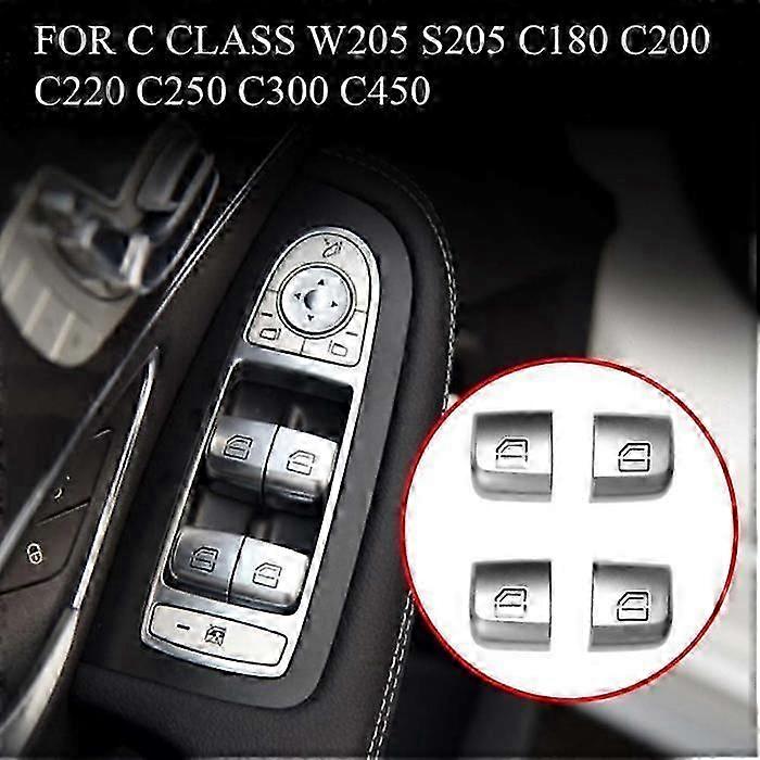 4Pcs Door Window Lifter Control Switch Button for Mercedes-Benz C-Class W205 GLC W253Edition 1028
