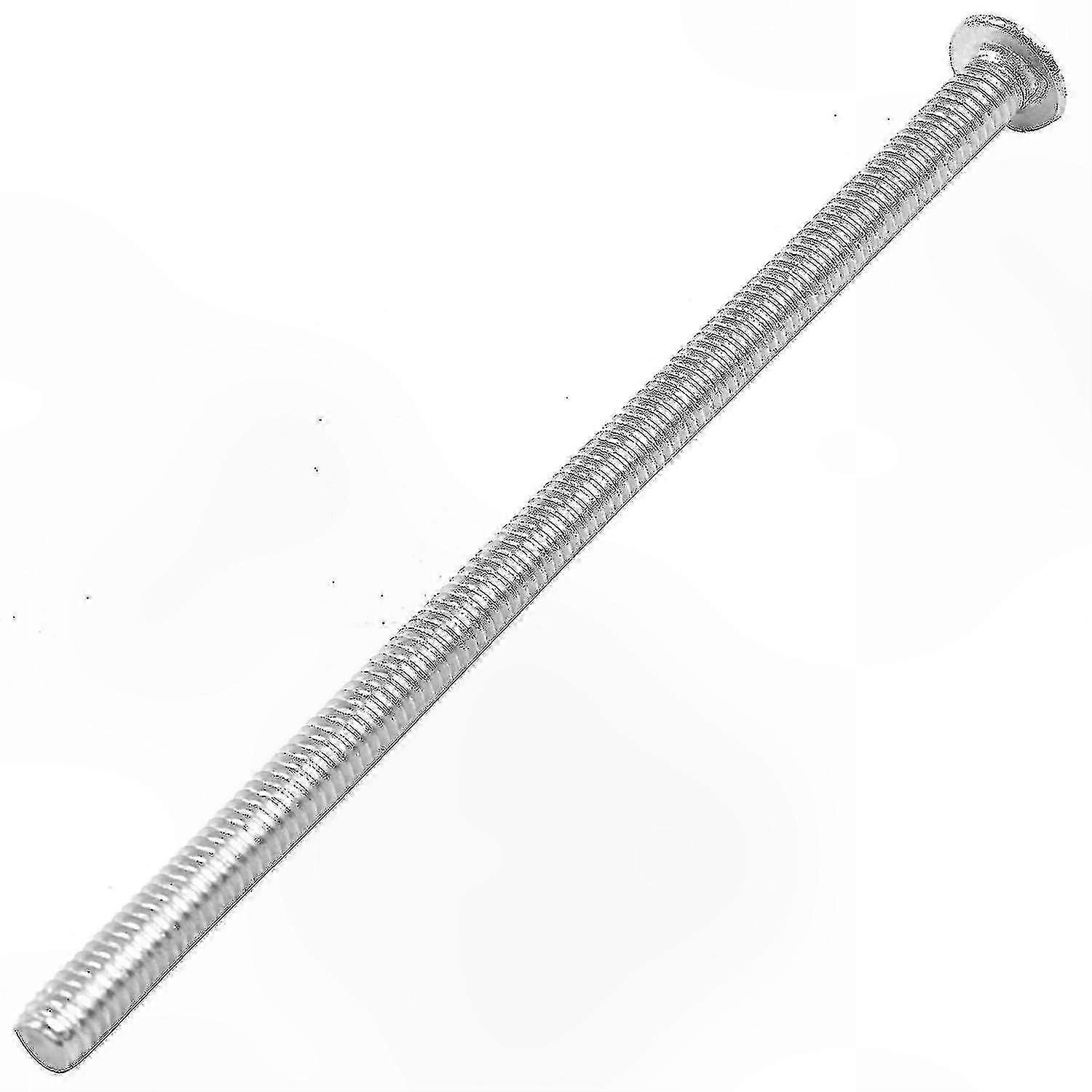 Stainless Steel Hex Socket Button Head Screws, M4 x 80mm, A2-70 Threaded Fasteners (Pack of 10)