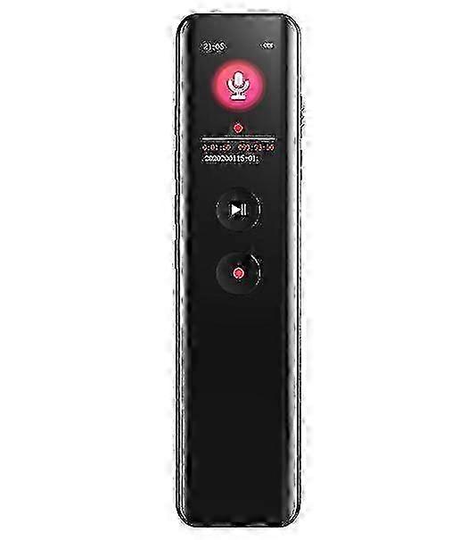 32GB digital recorder, MP3 player, lecture, conference, classroom recorder(Black)