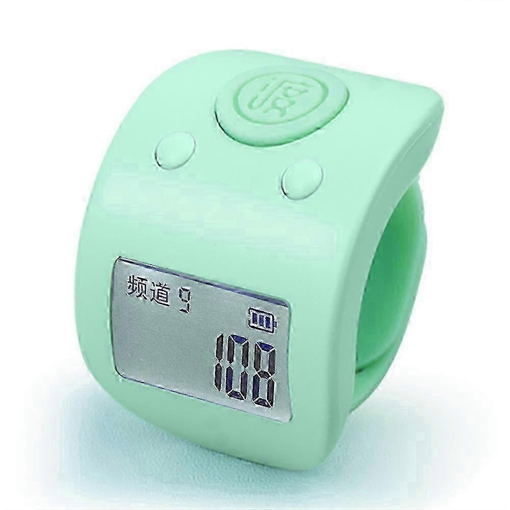 Rechargeable Finger Counter, Ipx8 Waterproof Lap Counter, Silent 6 Channel Digital Tasbih Counter For Prayer