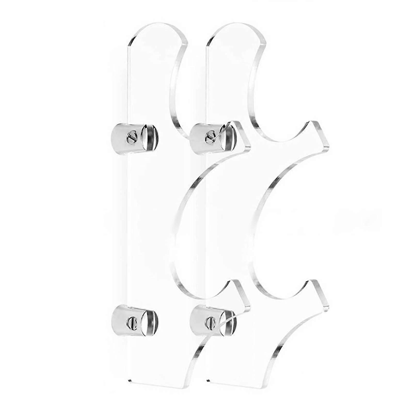 Versatile Wall Mount Display Stand Holder Clear Bracket Collection Rack Wall Mounted Display Rack for Sword Collection Multicolor