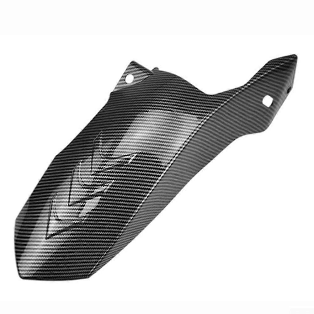 Carbon Fiber ABS Rear Fender Guard for CLICK125/150 Motorcycle Mudguard Protector Shield Black 44x14cm