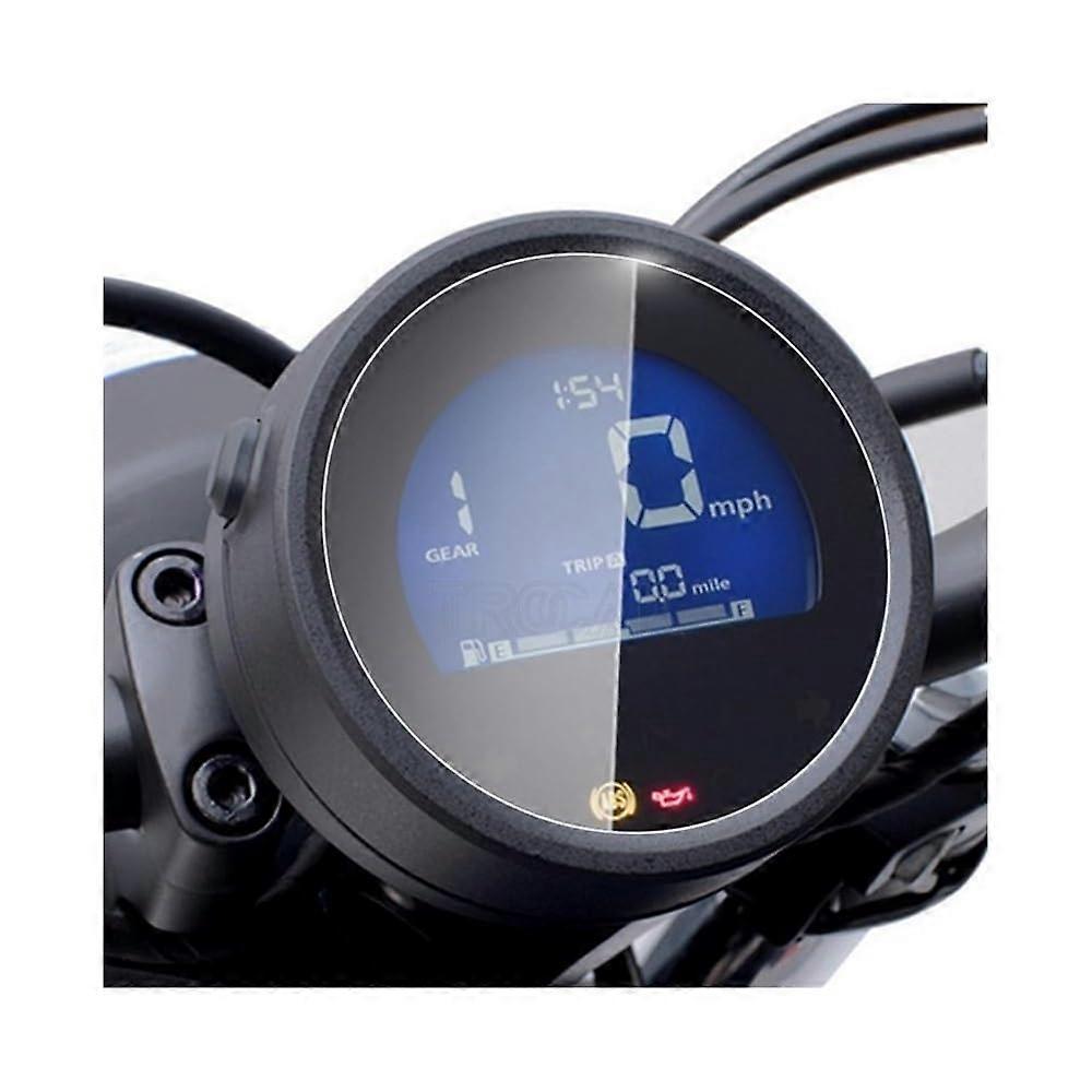 Dashboard Screen Protector For Motorcycle Instrument Cluster Scratch Resistant Clear Film Universal Fit