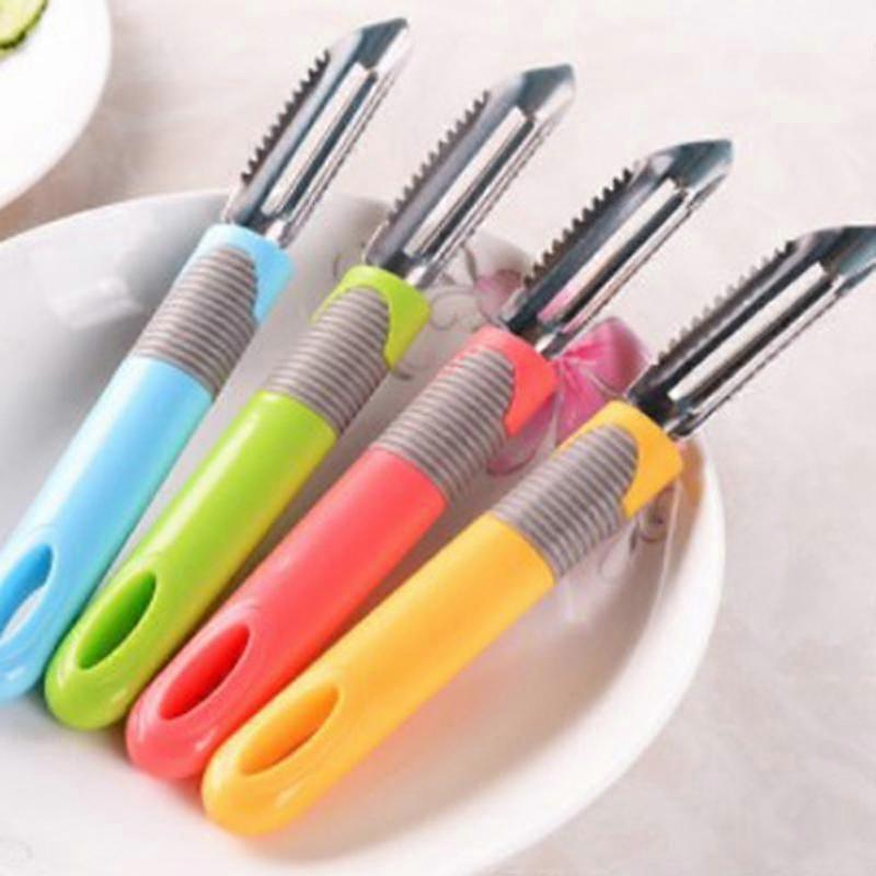 Random Color Creative Fruit Vegetable Peeler Kitchen Multi-Function Fruit Tools
