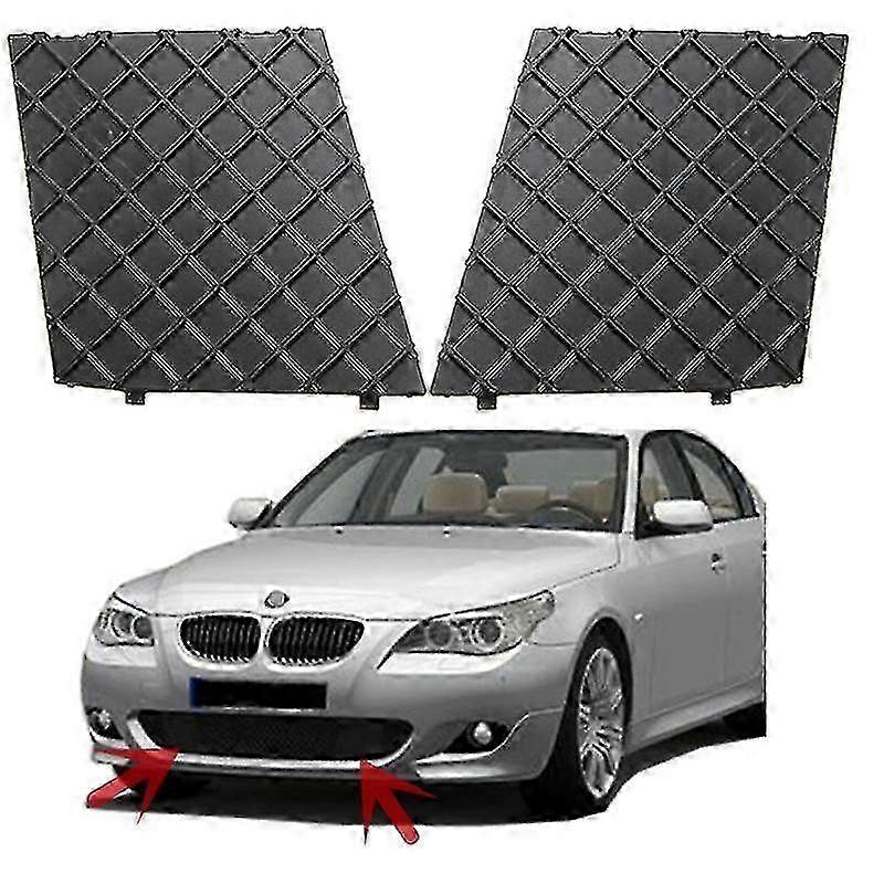 Lower mesh grill plate for E60 E61 front bumper cover 51117897184