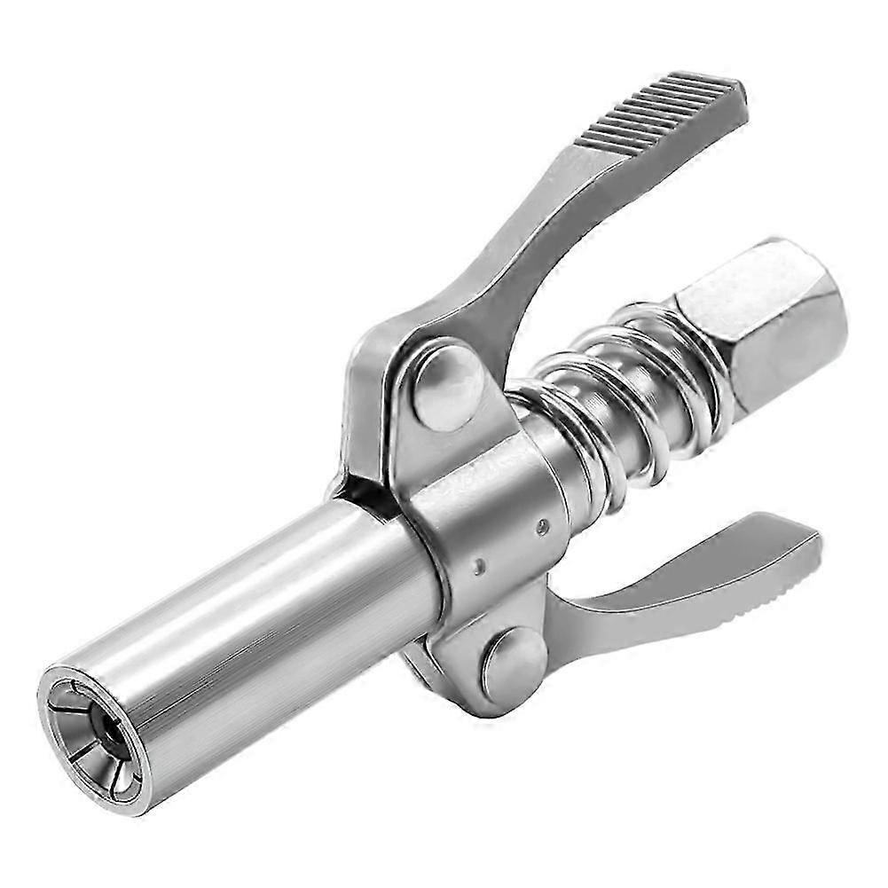 Double Handle Grease Nipple Coupler Double Handle Quick Lock Release Grease Ends Couplers Compatible All Grease Fittings