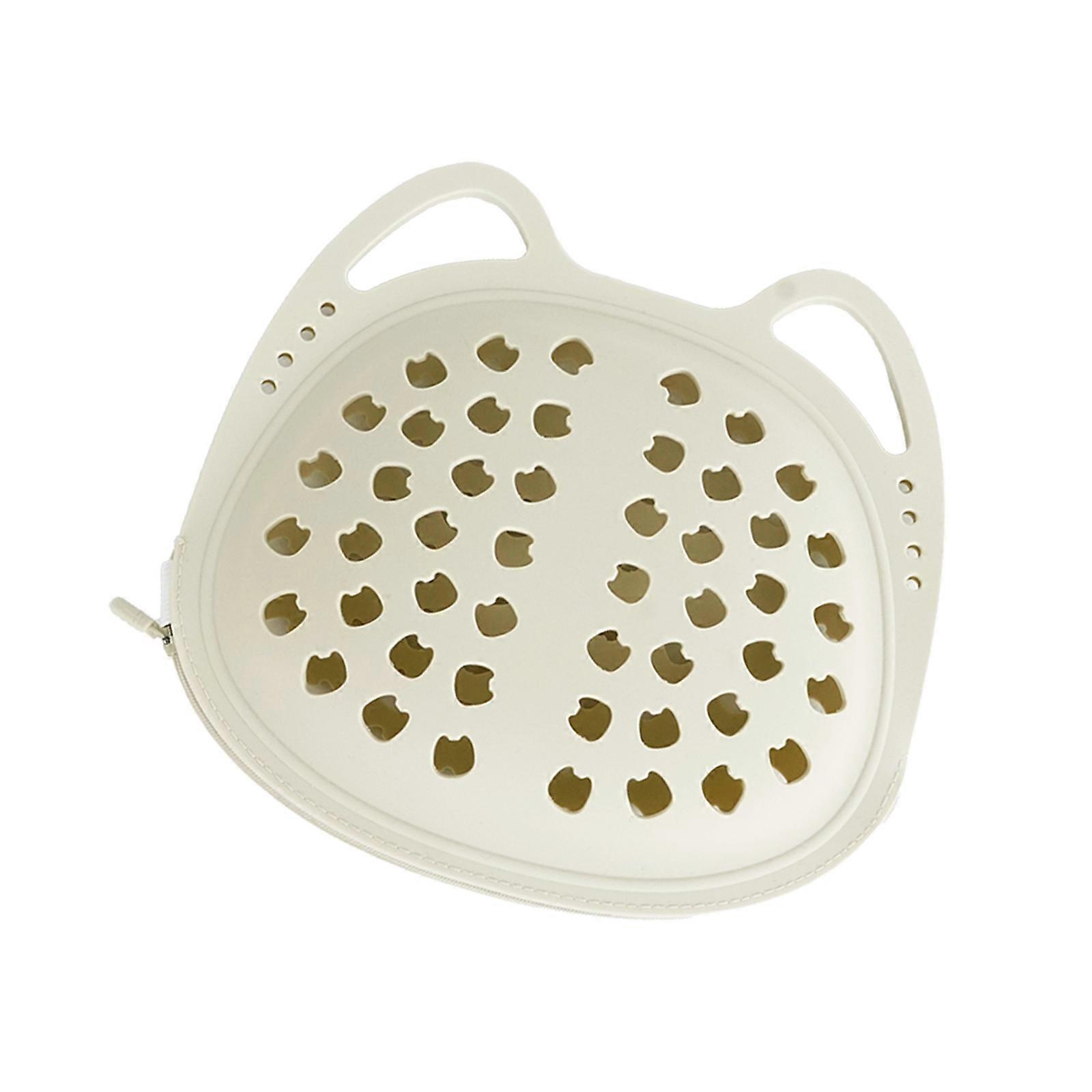 Foldable Laundry Wash Bag With Deformation Resistant Frame Suitable For Travel And Home Use Multicolor