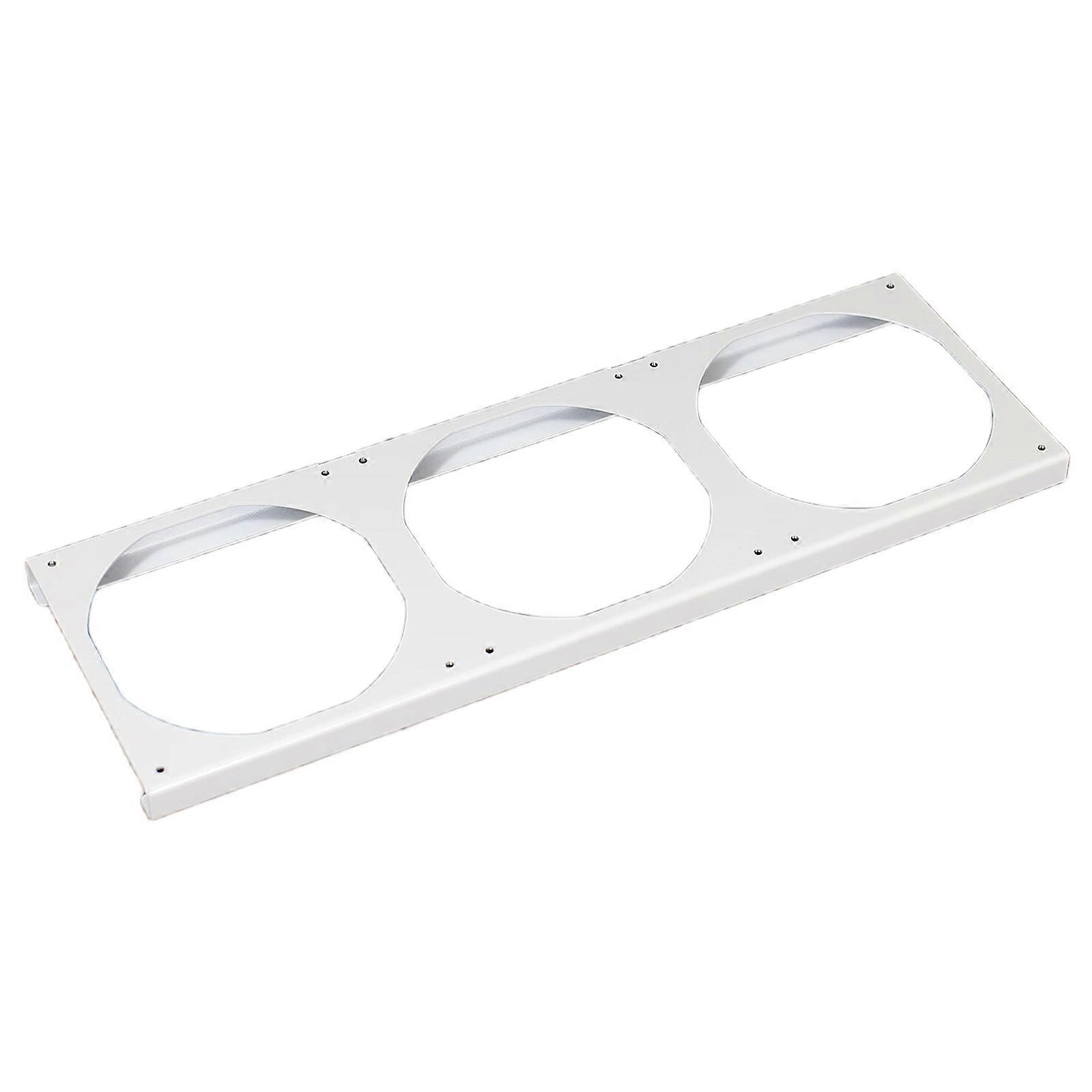 Galvanized Steel PC Fan Mount Raises 12cm Fan 15mm Optimized Cooling For Intensive Computing and Working Multicolor
