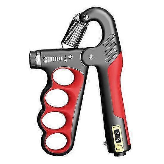 Allenatore meccanico per la forza di presa - Attrezzo per esercizi per avambracci regolabile da 5 a 100 kg, numerabile, per uomini e donne - Attrezzatura per il fitness Power Strength Developer